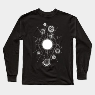 Universe x White Long Sleeve T-Shirt